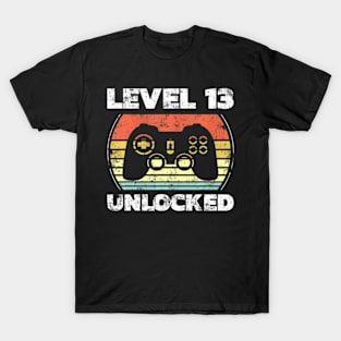 Level 13 Video 13th Birthday T-Shirt